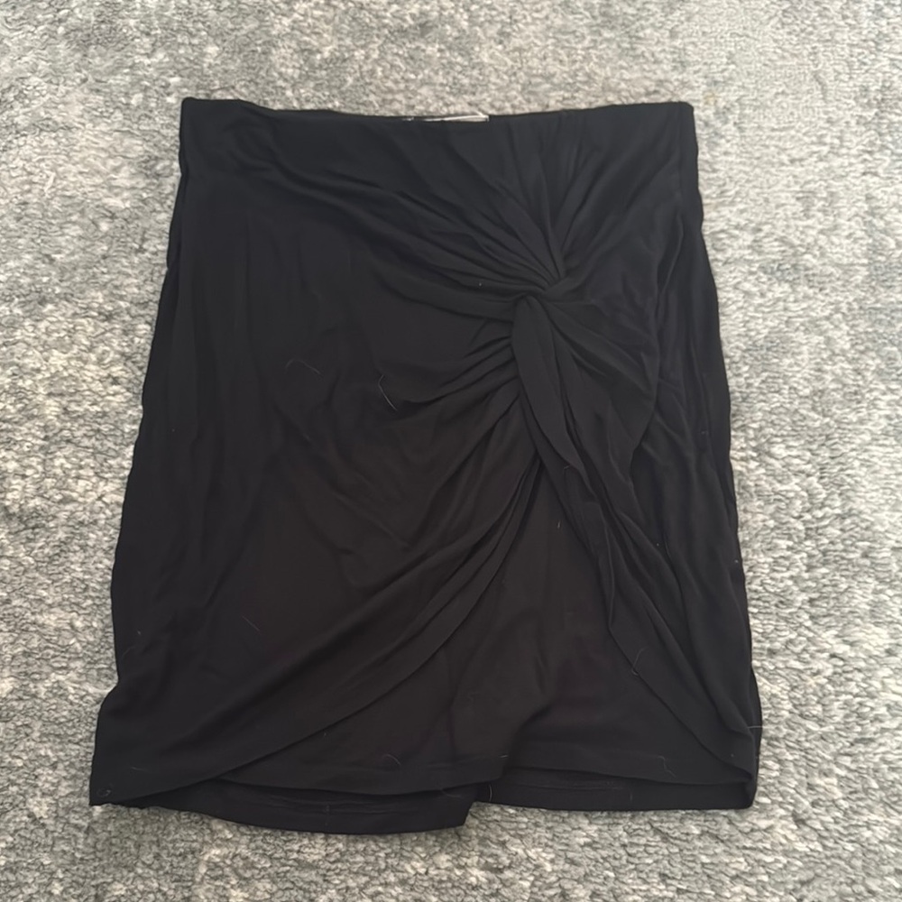 Lush Black Mini Skirt